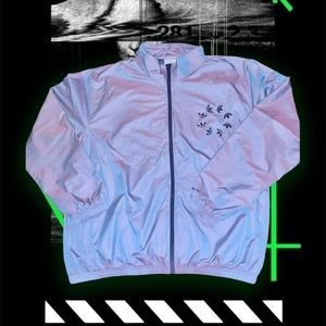 Adidas Adicolor Shattered Trefoil Track Jacket (Metallic)